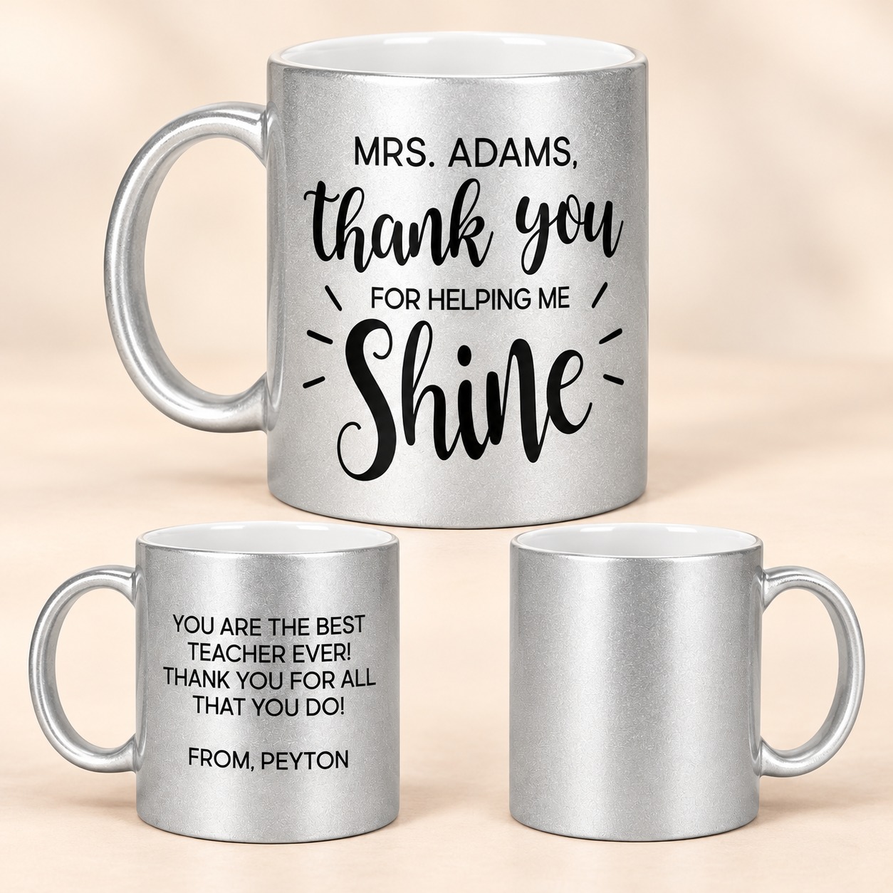 M6 Silver Mug